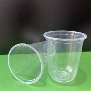 Gobelets en plastique PP transparents jetables en forme de U, fabriqués au Vietnam, tailles 12oz, 16oz, 24oz, personnalisables, prix bas, les plus vendus 2026 - Product Image 5