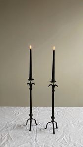 Candelabro de Hierro Hecho a Mano, Ecológico, Diseño Moderno y Sencillo, Decoración para el Hogar, Bodas, Navidad y Fiestas - Product Image 3