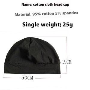 For Gears Black Solid Skull Cap Beanie <b>Bonnet</b> Windproof <b>Sleeping</b> for Unisex Four Seasons Adult - Product Image 6