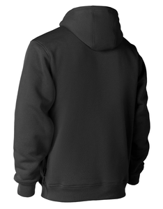 Sweat à capuche personnalisé de qualité supérieure, 100% coton molletonné, coupe classique, poche kangourou, cordons de serrage à embouts métalliques, marron, décontracté - Product Image 4