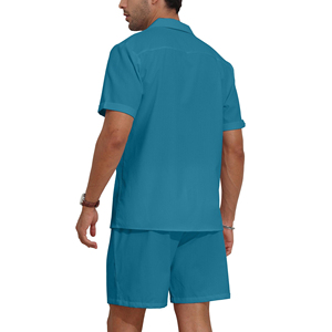 Men Casual Co-ord <b>Set</b> Comfortable And Stylish Perfect For Summer And Everyday Wear Shorts <b>Sets</b> Slim Fit Soft Touch Fabric <b>Set</b> - Product Image 6