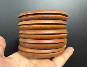 Elegante Brazalete de Madera Hecho a Mano para Mujer, Joyería de Moda, Artesanía Natural - Product Image 3