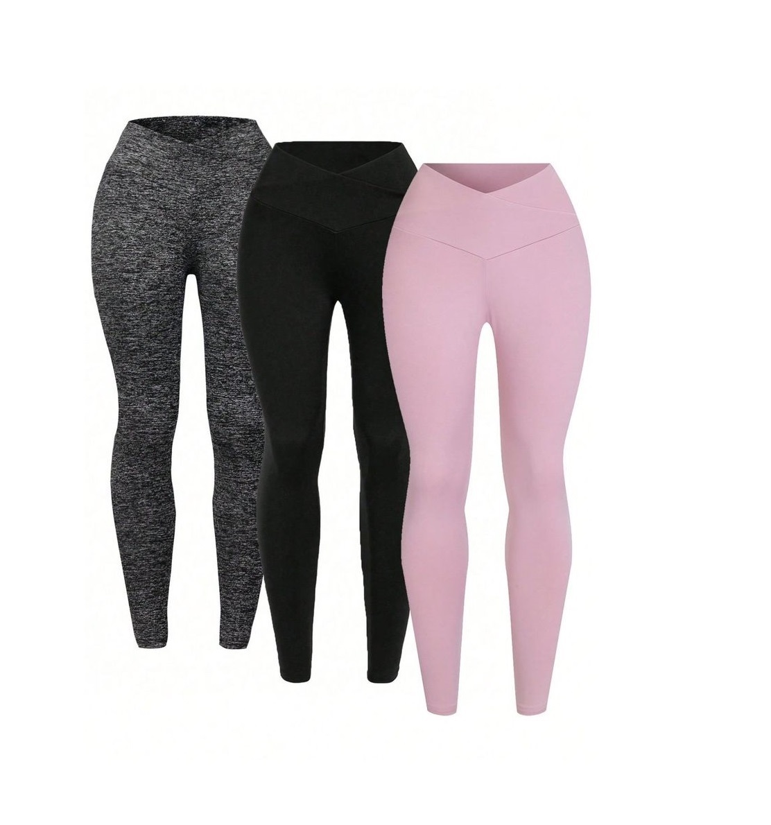 Women Leggings High Waist Seamless Gym Yoga Fitness Pants Stretch Breathable Tummy Control Workout Active Wear for Ladies Sport