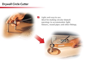 Vách Thạch Cao Có Thể Điều Chỉnh Vòng Tròn Công Cụ Cắt Mô Hình 15250 Cho Cắt Hoàn Hảo Vòng Tròn Không Có Điện - Product Image 2