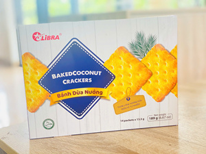 คุกกี้มะพร้าวกรุบกรอบ 189 กรัม ขายส่ง – รสชาติเขตร้อนแสนอร่อย |   ODM บริการสร้างแบรนด์ตามสั่ง - Product Image 2