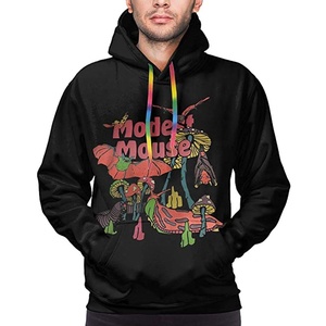 Sweat à capuche épais pour homme, personnalisé, imprimé et brodé, coupe oversize, en molleton de coton uni 500 g/m², sans cordon - Product Image 1