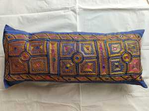 Vintage Antique Embroidered 100% Cotton Rectangular Pillowcase Colorful Folk Pattern Envelop Home Decor <b>Throw</b> Cover Sofa <b>Chair</b> - Product Image 6