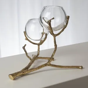 Modern Designer Artistic Iron Flower <b>Vase</b> with Custom Patterns Coastal Design Eco-Friendly Christmas Tabletop Home Decor-Zahid - Product Image 5