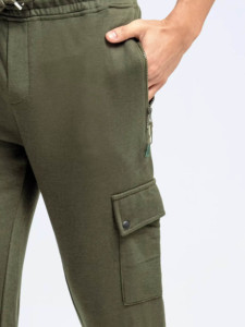 กางเกงจ็อกเกอร์ผ้าเฟรนช์เทอร์รี่คุณภาพสูงสำหรับผู้ชาย แห้งเร็ว เอวยางยืด ปลายขาจั๊มพ์ สไตล์ลำลอง สินค้ามาใหม่ ขายส่ง - Product Image 4