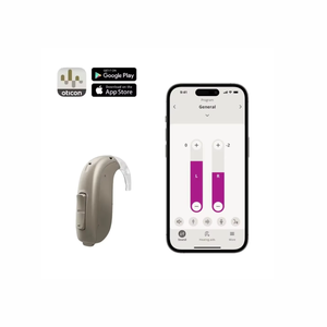 เครื่องช่วยฟัง Oticon Jet 1 แบบคล้องหู (BTE) บลูทูธ ดิจิตอล ไร้สาย RIC 48 ช่องสัญญาณ แบบตั้งโปรแกรมได้ - Product Image 3