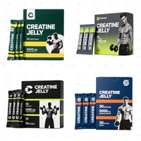 Supplément de gel de gelée de créatine OEM pour l'entraînement en salle de sport et la performance musculaire