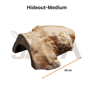 Terrario/Vivario Decorativo Ecológico de Madera para Escalada, para Reptiles y Anfibios, Tamaño Mediano - Product Image 2