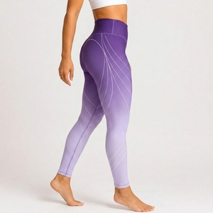 Breathable Running Outdoor Training <b>Leggings</b> Women Fitness Pants Butt Lifting Tights Female Seamless Yoga <b>Leggings</b> OEM ODM - Product Image 3