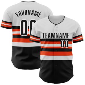 Camiseta de Béisbol Personalizada Unisex de Manga Corta con Botones al Frente, Nombre del Equipo 00, Estampado por Transferencia de Calor a Rayas, Absorbe la Humedad, 220g - Product Image 4