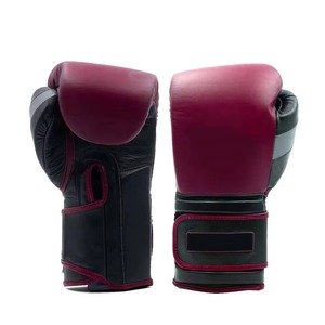 Gants de boxe MMA respirants à doigts ouverts pour le kickboxing, en cuir PU durable, gants de boxe MMA à demi-doigts pour le Muay Thai - Product Image 4