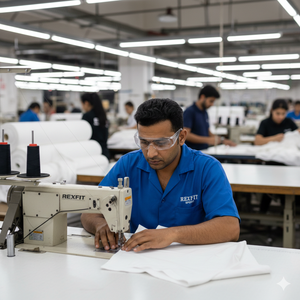 Camiseta de Hombre de Algodón 100% de Alta Densidad (GSM), Lavado Ácido, con Estampado Gráfico Personalizado, Cuello Redondo, Manga Regular - Product Image 5