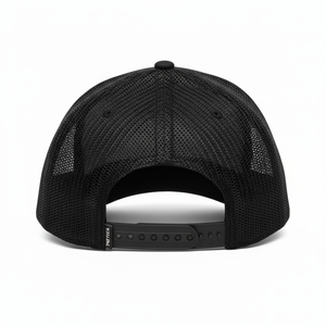 Casquette de baseball personnalisée avec broderie 3D 2026, en tissu mesh orange et noir, style trucker, réglable, fermeture snapback, fournisseur OEM - Product Image 3