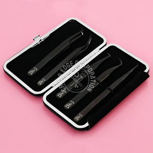 แหนบปลายขนตาปลอมแบบแยกขนตาปลอมปลายแหลมเทคโนโลยี - Product Image 1