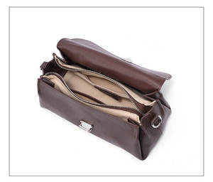 Sac à main en cuir artisanal de qualité supérieure, souple, durable et avec bretelles renforcées, en promotion. - Product Image 1
