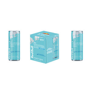 Red Bull Winter Edition sans sucre, saveur vanille et fruits rouges, pack de 24 - Boisson énergisante saisonnière pour les distributeurs - Product Image 2