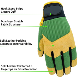 Gants de conduite d'hiver en cuir sur mesure de haute qualité avec protection UV imperméable, antidérapants et logo personnalisé, nouvelle mode - Product Image 4