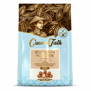 Chocolate en Oferta, Compuesto de Toffee, Caramelo y Bolas Crujientes de Chocolate, Fabricación de Cacao en Vietnam, Decoración Global para Pasteles, HALAL, OEM/ODM - Product Image 1