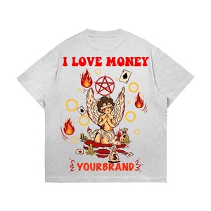 Top Quality Low Price <b>Tshirt</b> Tee Shirt with Buttons Sportswear Supplier Drop Shoulder Sun Faded Washed Acid Men's T-shirts - Product Image 5