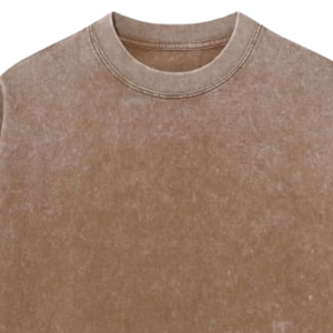 Camiseta Oversize Larga de Algodón 100% Sólido para Streetwear con Logo Frontal Personalizado, Manga Corta, 220g, Lisa, OEM - Product Image 2