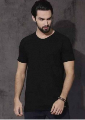 เสื้อยืดแขนสั้นผู้ชาย ผ้าฝ้าย 100% สีพื้น คอกลม ทรงเจอร์ซีย์ ระบายอากาศได้ดี สวมใส่สบาย รับสกรีนโลโก้ - Product Image 2