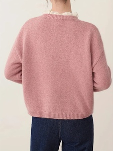 Women Cute Star <b>Cardigan</b> <b>Sweater</b> Long Sleeve Knit <b>Cardigan</b> Open Front <b>Sweater</b> <b>Cardigan</b> Knitwear - Product Image 2