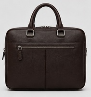 Gravs – sac messager noir en cuir véritable pour ordinateur portable, grand sac souple rétro pour bureau, travail quotidien, étanche, durable, portable
