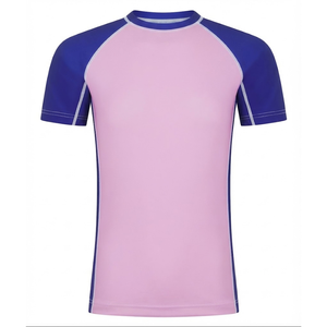 Custom LOGO <b>Women</b> <b>Rash</b> <b>Guard</b> Gym Clothing Quick Dry Compression Sports Tops Gym Boxing T Shirt - Product Image 1