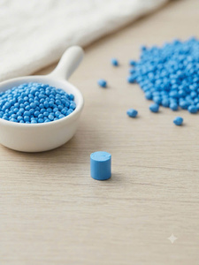Granulés colorants bleus de qualité alimentaire pour films et extrusions, moulage de jouets et applications d'emballage - Product Image 2