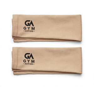 ปลอกแขนข้อศอกผู้ชาย GYM ACTIVE คุณภาพสูง แบบไร้ตะเข็บ ระบายอากาศได้ดี เหมาะสำหรับบาสเกตบอล วิ่ง ปั่นจักรยาน ผลิตจากโพลีเอสเตอร์ 100% ทนทาน - Product Image 2