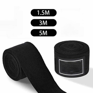 Bandes de soutien respirantes pour les poignets avec fermeture réglable, bandes de maintien en coton léger pour des séances d'entraînement prolongées - Product Image 2