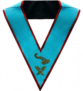 เข็มกลัดแม่เหล็กแฟชั่นเรียบง่ายปักมือด้วยลูกปัด AASR รุ่น Banquets Master - Offcer Collar - Product Image 1