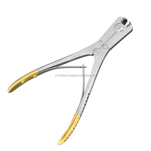 A-1 VERITAS Pince coupante à fil orthopédique de 18 cm pour chirurgie osseuse, instrument réutilisable pour usage hospitalier et clinique |   porte-aiguille - Product Image 4
