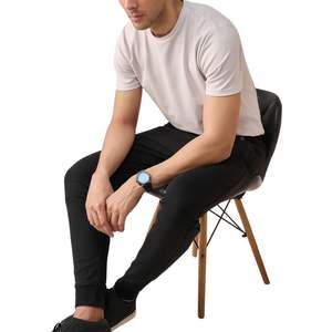 Camiseta de Algodón de Color Sólido para Hombre, de Primera Calidad, Cuello Redondo, Manga Corta, Informal, con Impresión de Logotipo Personalizado, Proveedor de Camisetas al por Mayor - Product Image 5