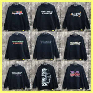 Sweat à capuche épais de haute qualité 500 g/m² en molleton bouclette 400 g, coupe décontractée sans cordons pour homme - Product Image 2