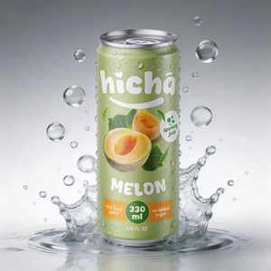 Boisson gazeuse au cantaloup pétillant, fabrication OEM, marque privée, prix de gros, directement de l'usine - Product Image 5