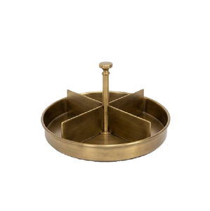 Meilleure vente : Plateau tournant Lazy Susan en fer pour table à manger, grand organisateur Lazy Susan rond pour comptoir de cuisine et plateau de table - Product Image 2