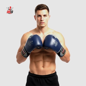 Customizable High Quality Professional Boxing <b>Gloves</b> Lightweight Breathable Adjustable Wrist Strap Full Finger PU/<b>PVC</b>/Leather - Product Image 2