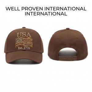 Casquette Trucker 5 Panneaux en Toile Premium 250 GSM Bleu Marine avec Logo Patch en Caoutchouc PVC Personnalisé Broderie 3D Réglable Snapback - Product Image 3