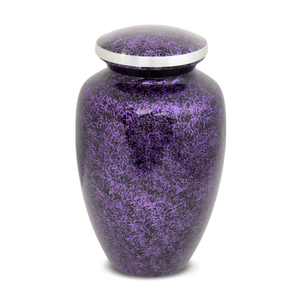 Urna Funeraria Clásica de Esmalte Azul, Urna de Metal para Cenizas de Adultos, Estilo Americano/Europeo - Product Image 6