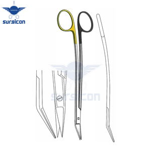 Ciseaux Dean à lame simple 12 cm / 4-3/4 pouces, semi-ébavurés, à lame unique, dentelés, Super Cut TC, ciseaux chirurgicaux médicaux de précision - Product Image 3