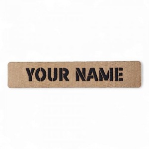Custom Laser Cut Nonwoven Felt Flower Shape <b>Name</b> Patches Multi Color Personalized Sew-On <b>Name</b> <b>Tags</b> for Uniforms 2025 - Product Image 1