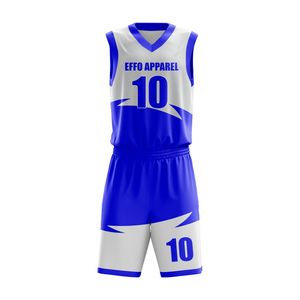 Conjuntos de Uniformes de Baloncesto Personalizados con Impresión Digital para Hombre, 100% Poliéster Transpirable, Sublimados, Uniformes de Baloncesto de Verano al por Mayor - Product Image 1