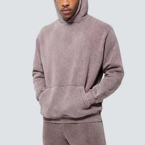 Ensemble de survêtement décontracté pour homme, style délavé, idéal pour la gym, le jogging, le fitness et l'entraînement, personnalisable avec logo - Product Image 3