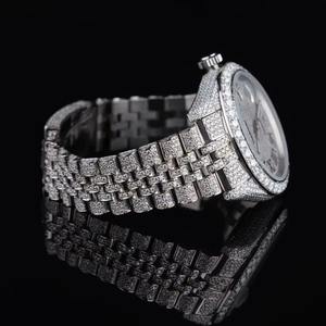 Montres de luxe pour hommes, tendance, avec diamants Moissanite, en vente auprès du meilleur fournisseur indien - Product Image 3