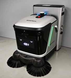 Robot Aspirador Comercial con Conector, Navegación Lidar SLAM, Robot de Limpieza Autónomo para Fábricas, Grandes Instalaciones y Espacios Cuadrados - Product Image 4